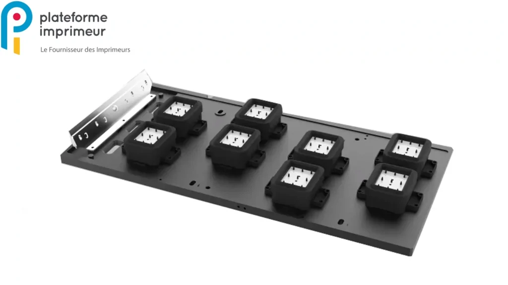 plateau de tete avec auto capping G4D-Max plateau de nettoyage et maintenance avec racleur innovant intégré