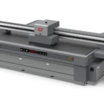 Table à plat UV led industrielle GZ H3220ET vue de profil arrière gauche