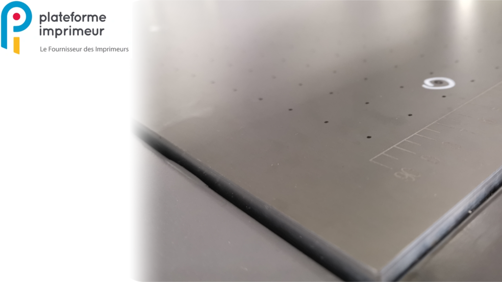 système de 12 pins de positionnement précis réglables sur la table à plat UV Led compacte GZ H0906EI