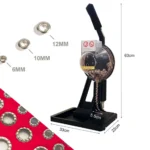 presse à œillet semi automatique pas cher pour œillets 6mm 10mm 12mm