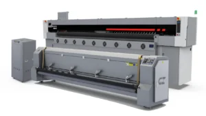 Imprimante industrielle à sublimation directe sur textile et indirecte sur papier avec calandre intégrée au meilleur prix