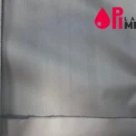 Maille drapeau occultante blockout grise. Spécial pour fabrication drapeaux et oriflammes recto/verso double voile