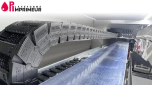 courroie d'entrainement de type professionnelle Entrainement de qualité professionnelle sur imprimante DTF Station 60 plateforme Imprimeur