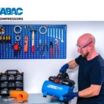 Compresseur silencieux et compact pour presse à chaud Compresseur air comprimé ABAC pour presse à chaud