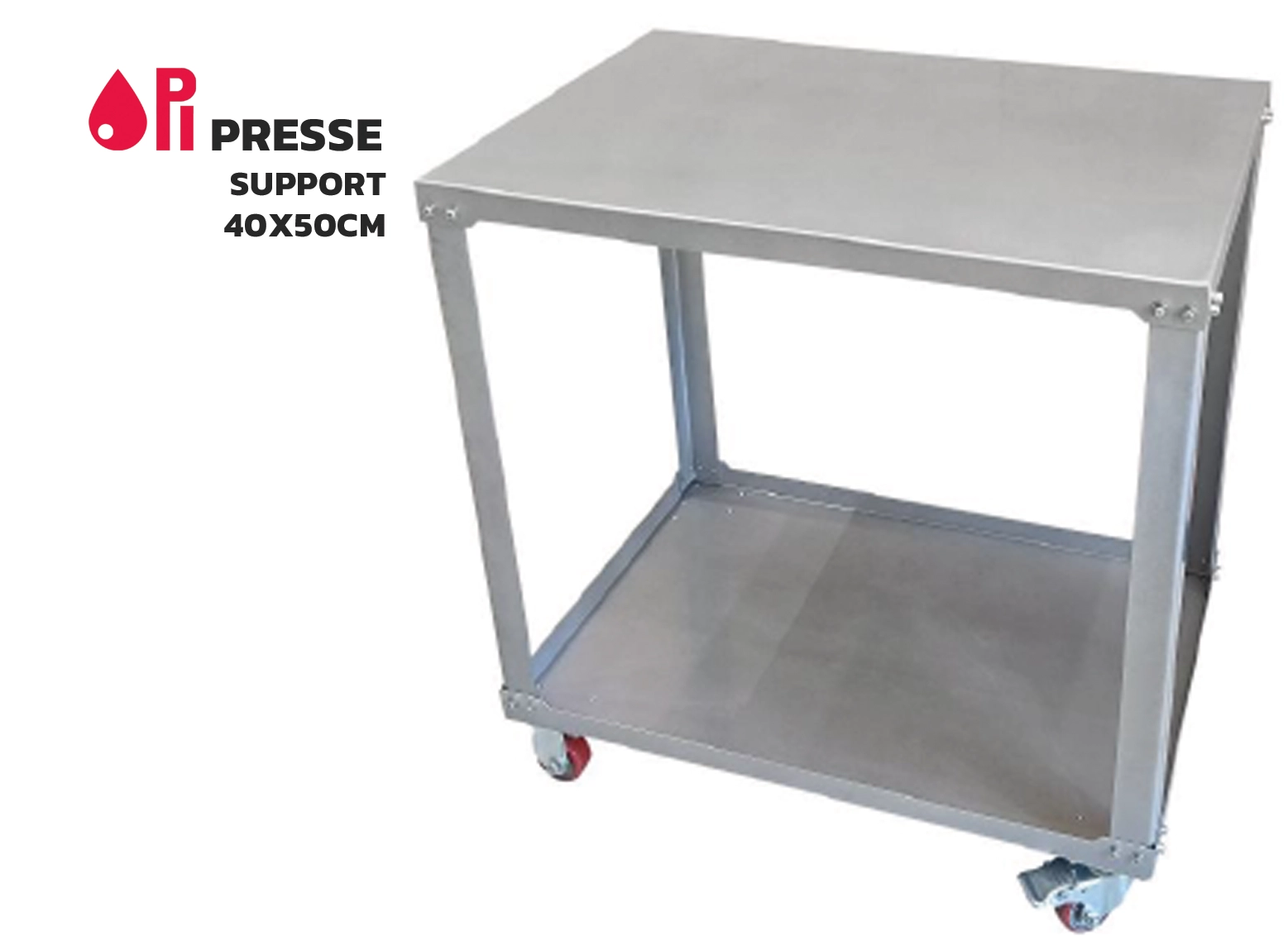 Support pour presse à chaud 40x50cm